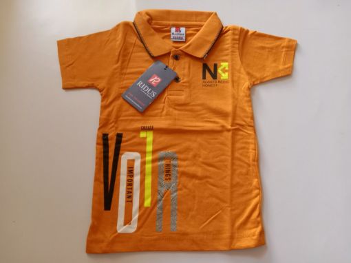 Picture of MDL00911 :: Size:2-3 Years :: Boys T-Shirt (With Collar)