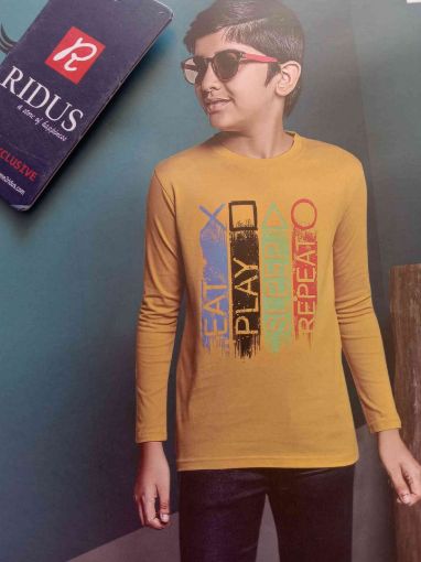 Picture of MDL00614 :: Size:8-9 Years :: Boys Full Sleave T Shirt