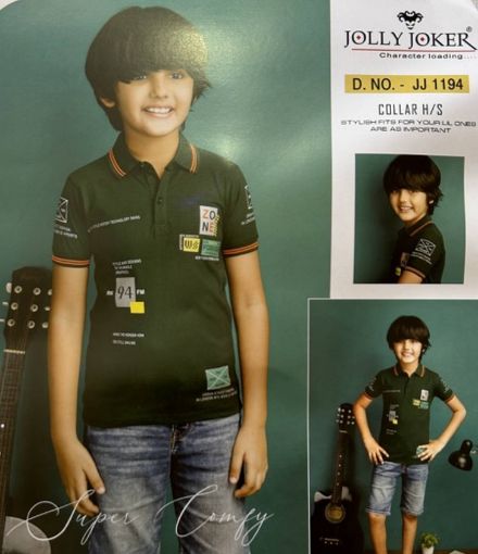 Picture of MDL00906 :: Size:5-6 Years :: Boys T-Shirt (With Collar)