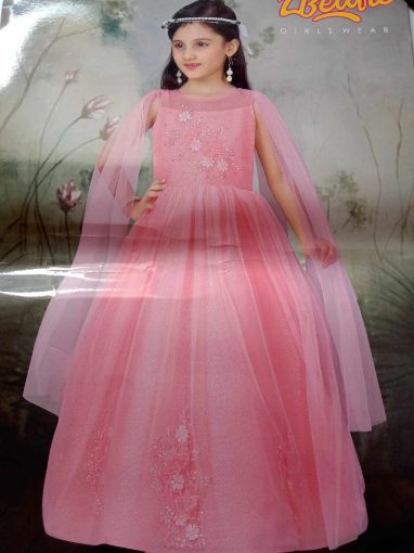 Picture of MDL01462 :: Size:7-8 Years :: Designer Frocks