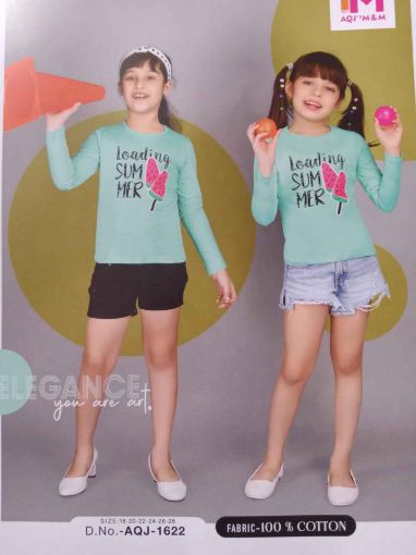 Picture of MDL01558 :: Size:6-7 Years :: Girls T-Shirts