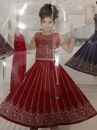 Picture of MDL01754 :: Size:18-24 Months :: GIRLS LEHENGA