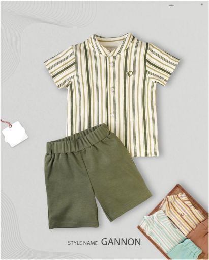 Picture of MDL02020 :: Size:6-9 Months :: Boys-Top & Bottom Set