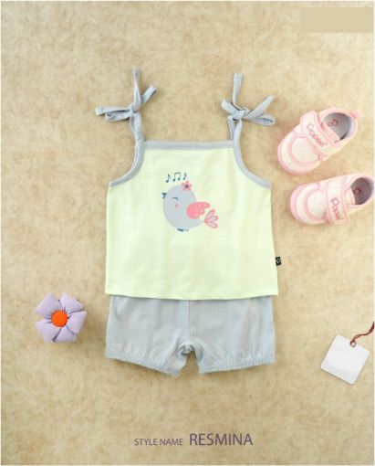 Picture of MDL02032 :: Size:3-6 Months :: Girls Top And Shorts Set