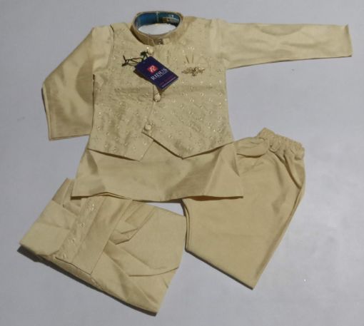 Picture of MDL02051 :: Size:2-3 Years :: Boys Party Wear-Sherwani and Dhoti Sets