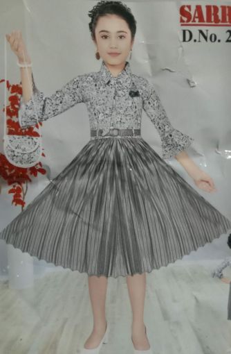 Picture of MDL02067 :: Size:7-8 Years :: Casual Frocks