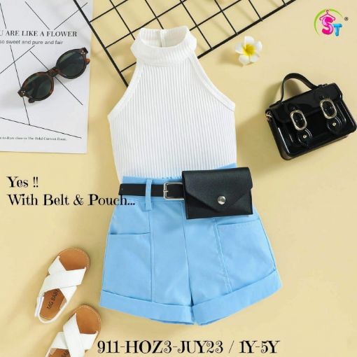 Picture of MDL02112 :: Size:2-3 Years :: Girls Top And Shorts Set