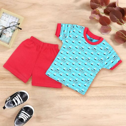 Picture of MDL02128 :: Size:9-12 Months :: Boys-Top & Bottom Set