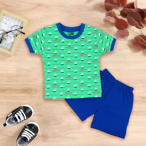 Picture of MDL02129 :: Size:6-9 Months :: Boys-Top & Bottom Set