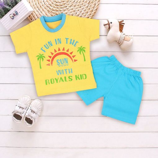 Picture of MDL02132 :: Size:9-12 Months :: Boys-Top & Bottom Set