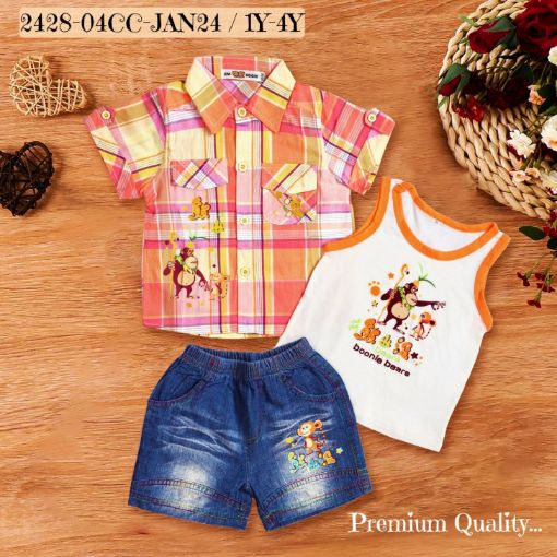 Picture of MDL02136 :: Size:2-3 Years :: Boys-Top & Bottom Set