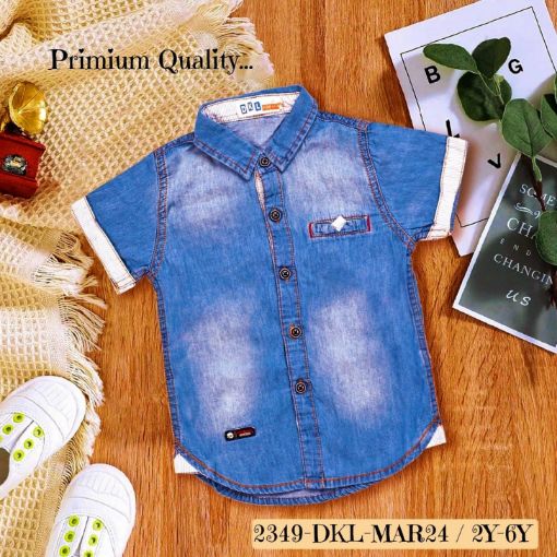Picture of MDL02159 :: Size:5-6 Years :: Boys Casual Shirts