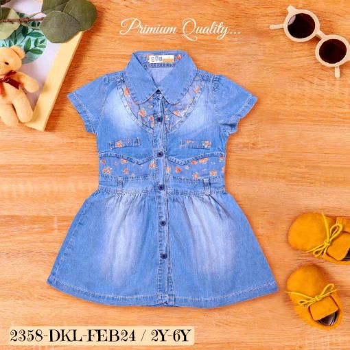 Picture of MDL02166 :: Size:2-3 Years :: Casual Frocks