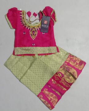Picture of MDL02171 :: Size:3-6 Months :: Girls Lehenga