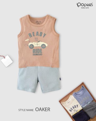 Picture of MDL02399 :: Size:3-6 Months :: Boys-Top & Bottom Set