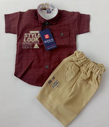 Picture of MDL02614 :: Size:9-12 Months :: Boys-Top & Bottom Set
