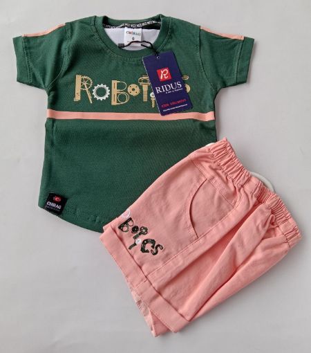 Picture of MDL02638 :: Size:New Born :: Boys-Top & Bottom Set