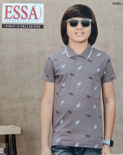 Picture of MDL02837 :: Size:6-7 Years :: Boys T-Shirt (With Collar)