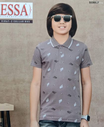 Picture of MDL02839 :: Size:7-8 Years :: Boys T-Shirt (With Collar)