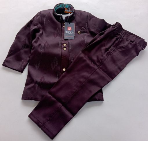 Picture of MDL02946 :: Size:9-10 Years :: Boys Party Wear-Sherwani and Dhoti Sets
