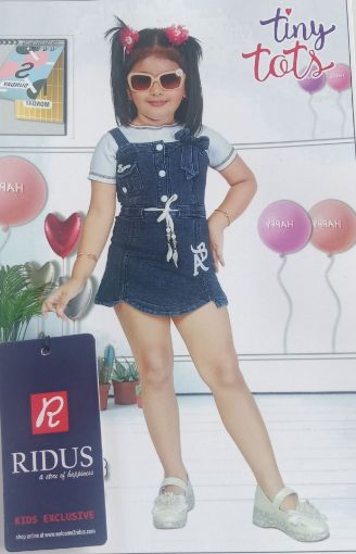 Picture of MDL02997 :: Size:9-12 Months :: Girls Dungarees