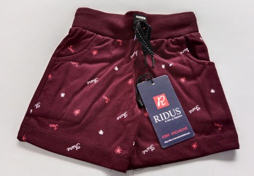 Picture of MDL03082 :: Size:4-5 Years :: Girls Casual Shorts and 3/4th