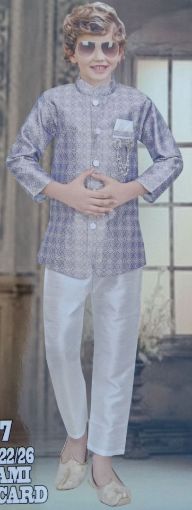 Picture of MDL03135 :: Size:3-4 Years :: Boys Party Wear-Sherwani and Dhoti Sets