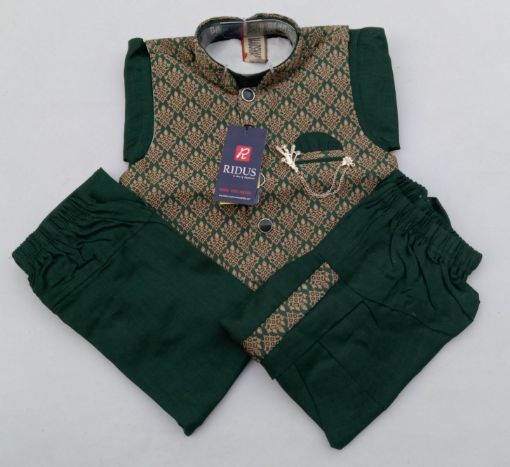 Picture of MDL03137 :: Size:4-5 Years :: Boys Party Wear-Sherwani and Dhoti Sets