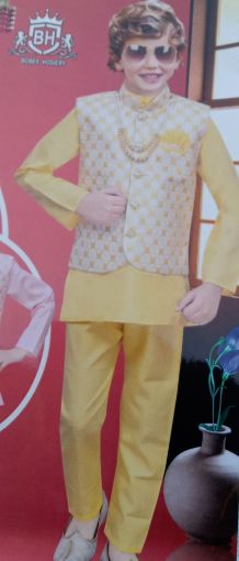 Picture of MDL03144 :: Size:2-3 Years :: Boys Party Wear-Sherwani and Dhoti Sets