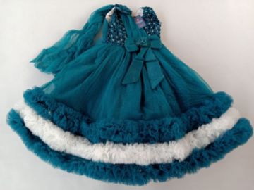 Picture of MDL03304 :: Size:7-8 Years :: Designer Frocks