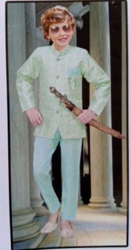 Picture of MDL03372 :: Size:18-24 Months :: Boys Party Wear-Sherwani and Dhoti Sets