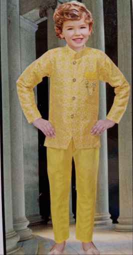 Picture of MDL03372 :: Size:18-24 Months :: Boys Party Wear-Sherwani and Dhoti Sets