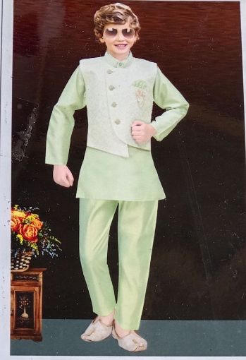 Picture of MDL03373 :: Size:2-3 Years :: Boys Party Wear-Sherwani and Dhoti Sets