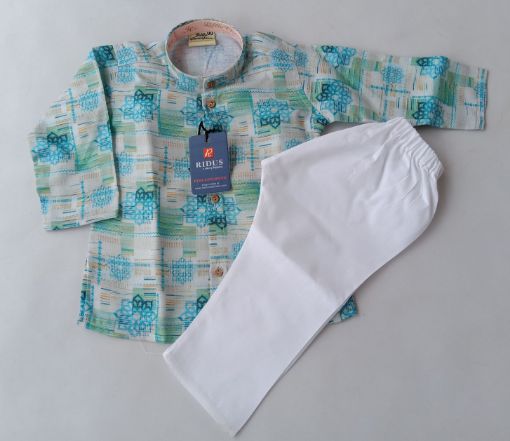 Picture of MDL03472 :: Size:6-9 Months :: Boys Party Wear-Sherwani and Dhoti Sets