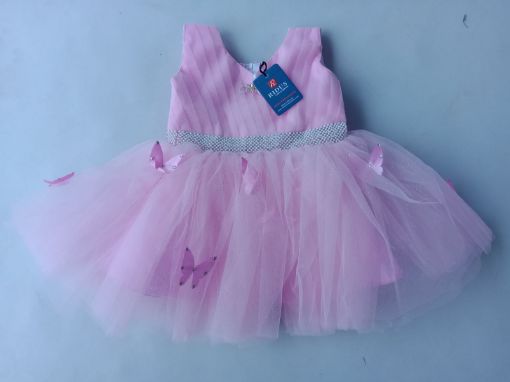 Picture of MDL03478 :: Size:4-5 Years :: Designer Frocks