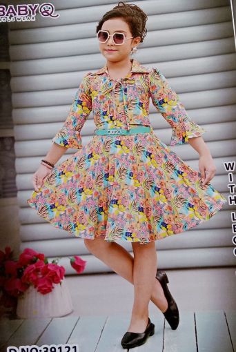 Picture of MDL03495 :: Size:3-4 Years :: Girls Top And Pant Set