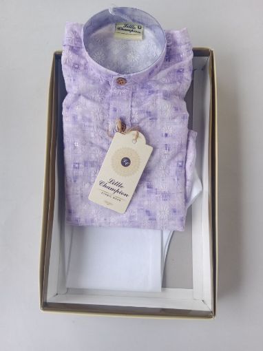 Picture of MDL03636 :: Size:9-12 Months :: Boys Party Wear-Sherwani and Dhoti Sets