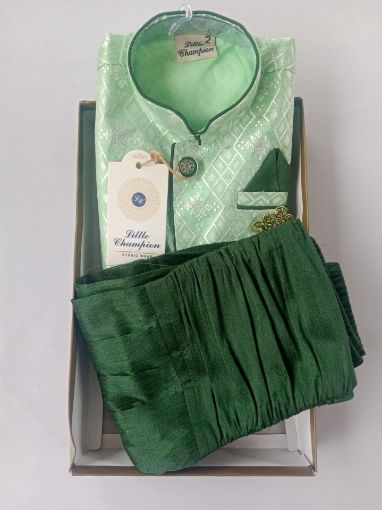 Picture of MDL03636 :: Size:18-24 Months :: Boys Party Wear-Sherwani and Dhoti Sets