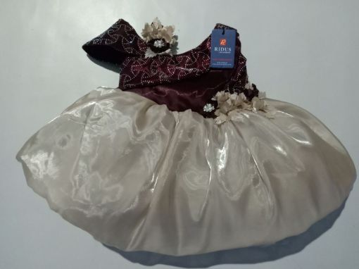 Picture of MDL03646 :: Size:4-5 Years :: Designer Frocks