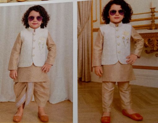 Picture of MDL03709 :: Size:18-24 Months :: Boys Party Wear-Sherwani and Dhoti Sets