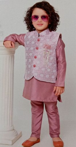 Picture of MDL03709 :: Size:18-24 Months :: Boys Party Wear-Sherwani and Dhoti Sets