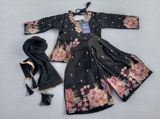 Picture of MDL03747 :: Size:9-12 Months :: Girls Top And Palazo Set