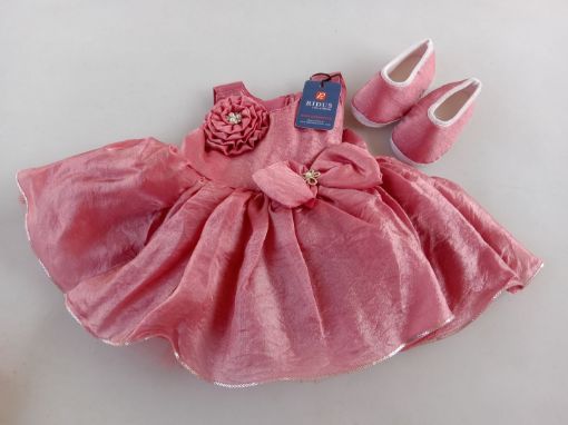 Picture of MDL03766 :: Size:3-6 Months :: Designer Frocks