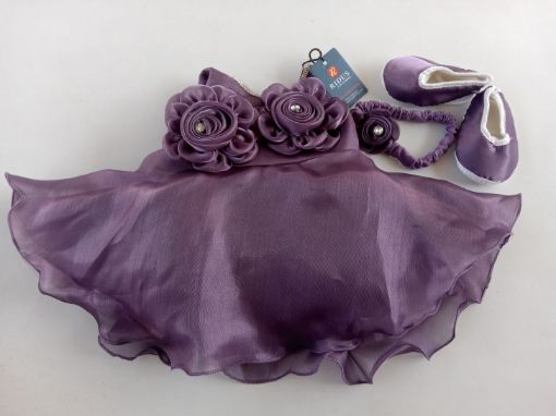 Picture of MDL03767 :: Size:3-6 Months :: Designer Frocks