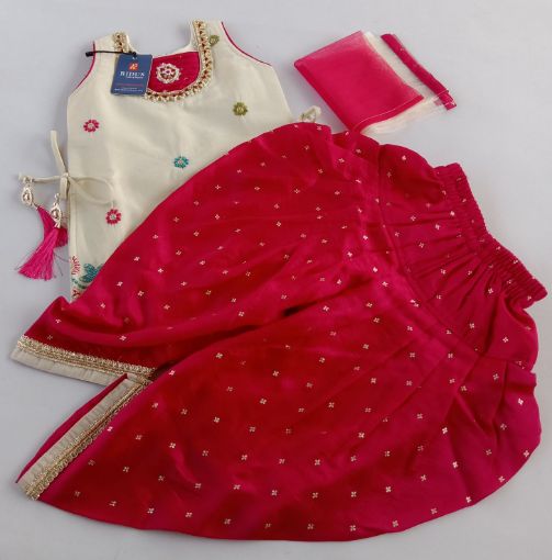 Picture of MDL03771 :: Size:2-3 Years :: Girls Patiala Set
