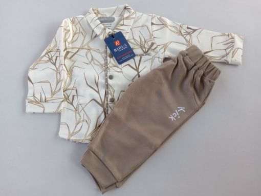 Picture of MDL03796 :: Size:12-18 Months :: Boys Full Sleave T Shirt and Pants Set