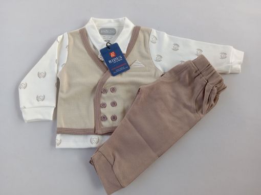 Picture of MDL03798 :: Size:12-18 Months :: Boys Full Sleave T Shirt and Pants Set
