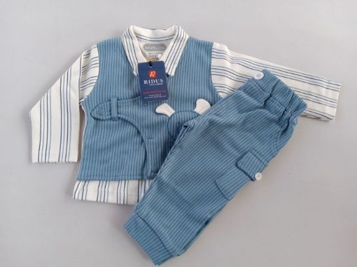 Picture of MDL03801 :: Size:12-18 Months :: Boys Full Sleave T Shirt and Pants Set