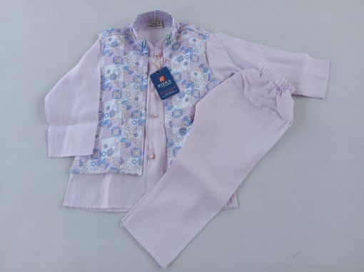 Picture of MDL03868 :: Size:12-18 Months :: Boys Party Wear-Sherwani and Dhoti Sets