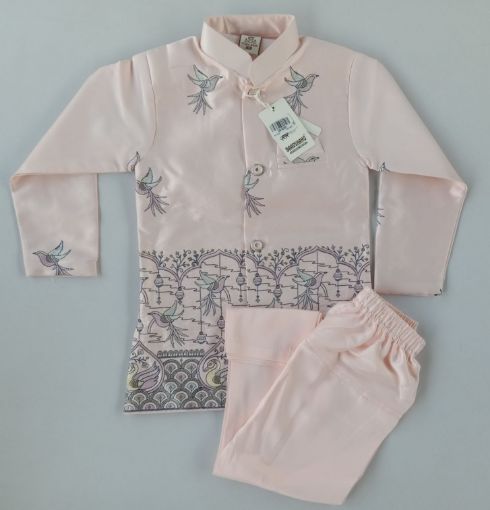 Picture of MDL03920 :: Size:5-6 Years :: Boys Party Wear-Sherwani and Dhoti Sets